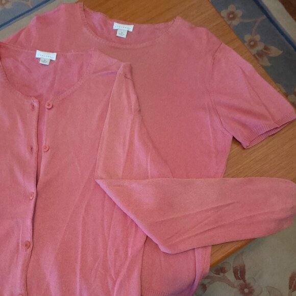 Talora  "Twin-Set" Cardigan ( Made in Italy ) - Picture 2 of 9